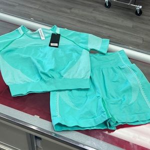 2 piece short set. Brand new.